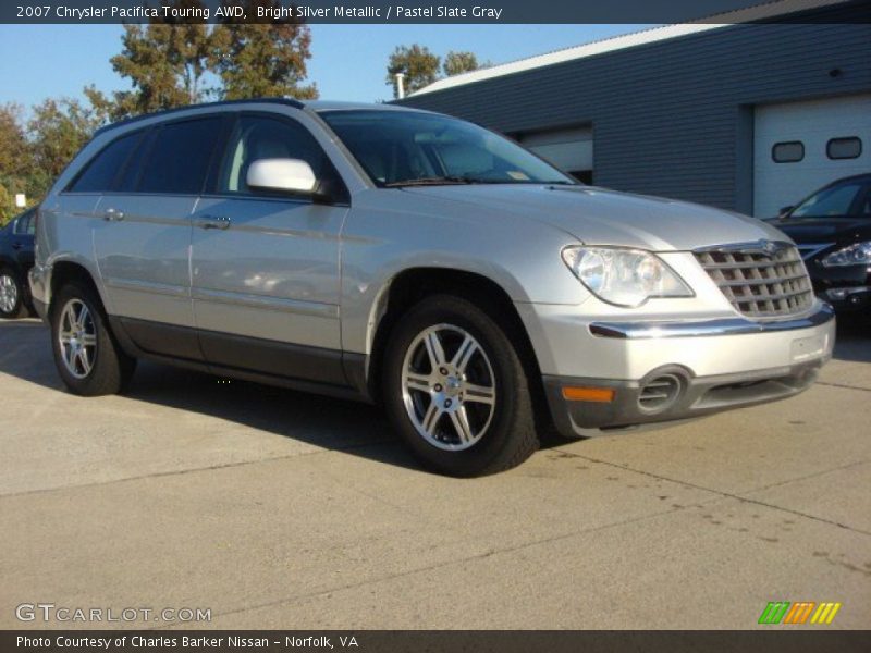 Bright Silver Metallic / Pastel Slate Gray 2007 Chrysler Pacifica Touring AWD