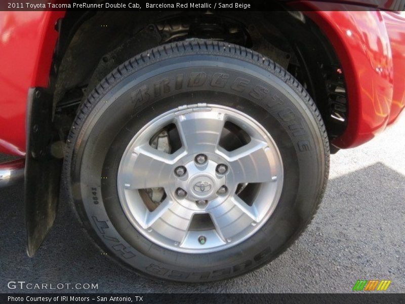 Barcelona Red Metallic / Sand Beige 2011 Toyota Tacoma PreRunner Double Cab