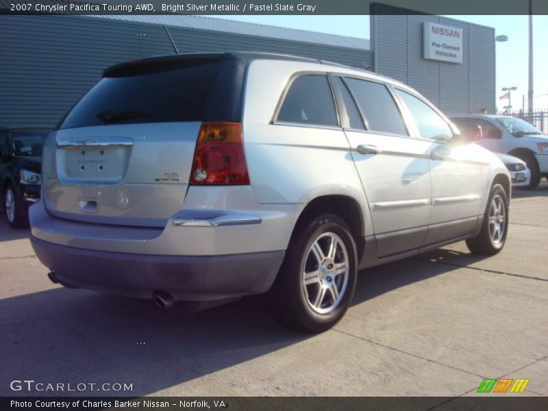 Bright Silver Metallic / Pastel Slate Gray 2007 Chrysler Pacifica Touring AWD