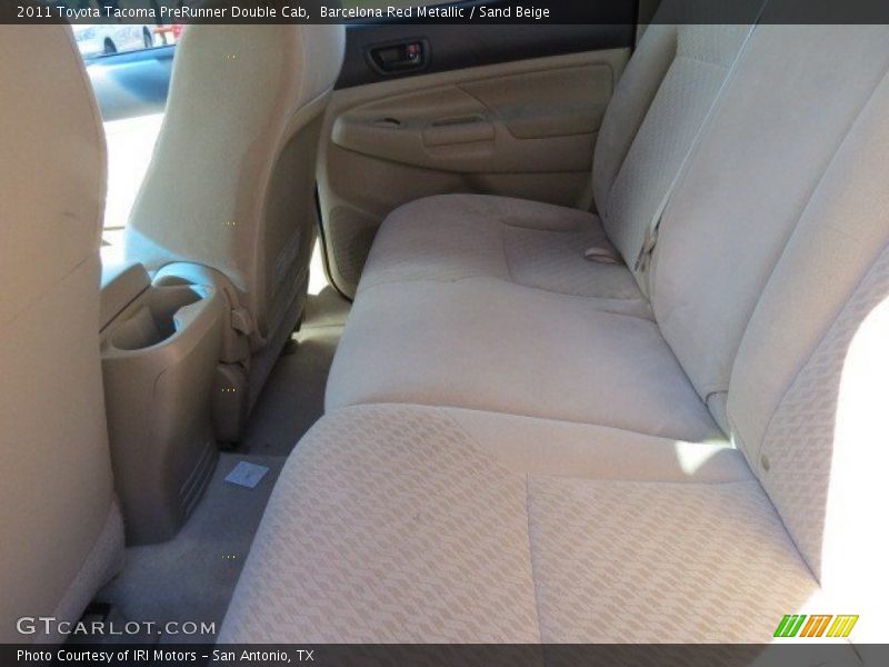 Barcelona Red Metallic / Sand Beige 2011 Toyota Tacoma PreRunner Double Cab