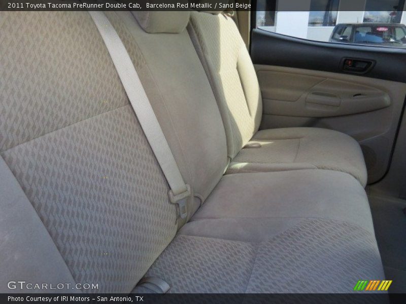 Barcelona Red Metallic / Sand Beige 2011 Toyota Tacoma PreRunner Double Cab
