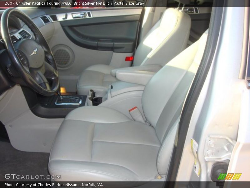 Bright Silver Metallic / Pastel Slate Gray 2007 Chrysler Pacifica Touring AWD