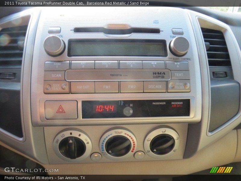 Barcelona Red Metallic / Sand Beige 2011 Toyota Tacoma PreRunner Double Cab