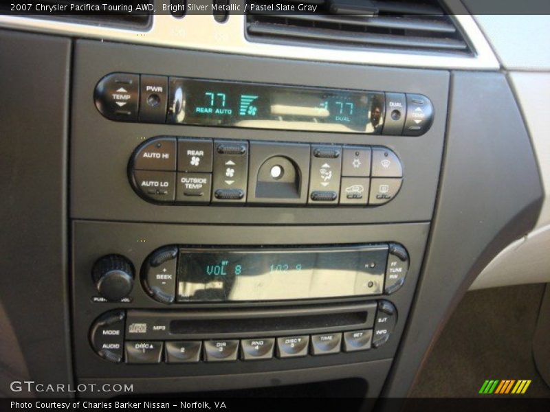 Bright Silver Metallic / Pastel Slate Gray 2007 Chrysler Pacifica Touring AWD