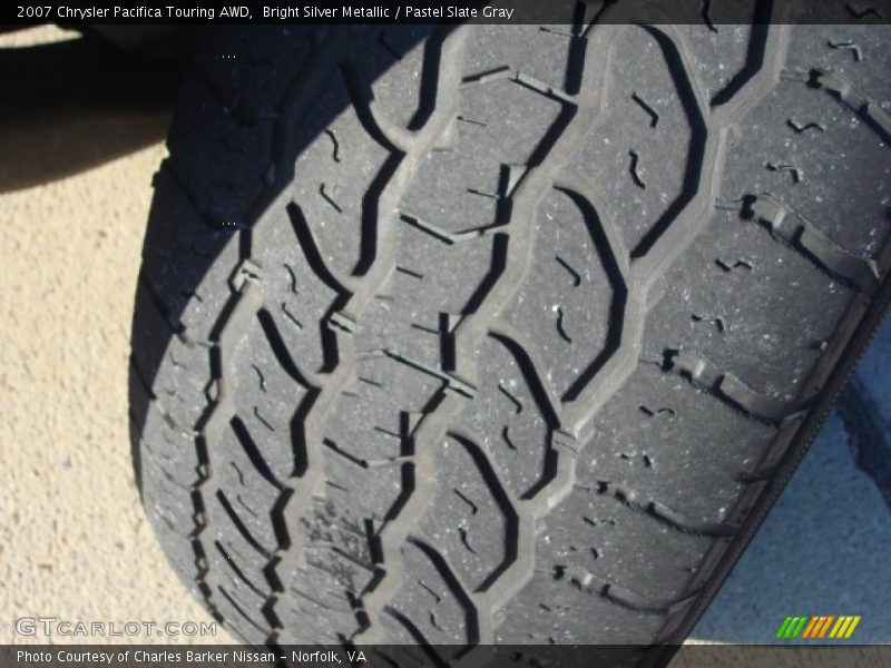 Bright Silver Metallic / Pastel Slate Gray 2007 Chrysler Pacifica Touring AWD