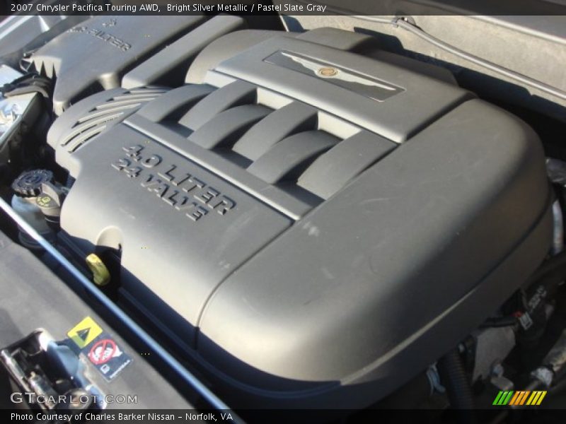 Bright Silver Metallic / Pastel Slate Gray 2007 Chrysler Pacifica Touring AWD