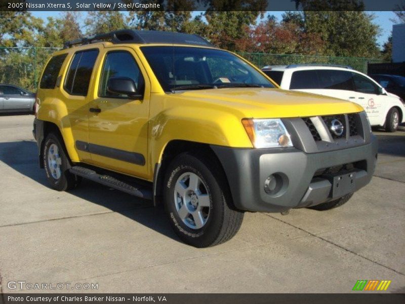 Solar Yellow / Steel/Graphite 2005 Nissan Xterra S