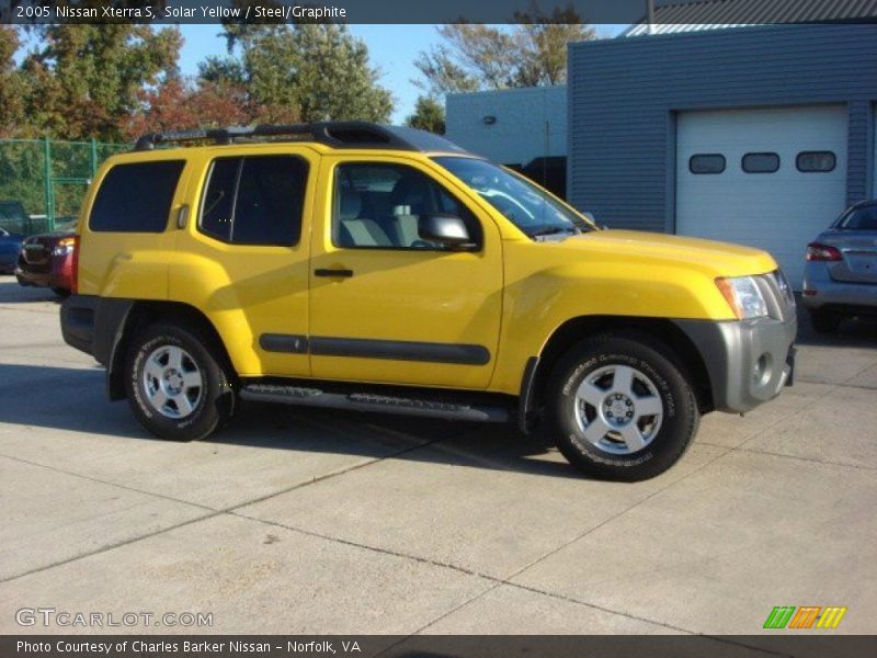 Solar Yellow / Steel/Graphite 2005 Nissan Xterra S