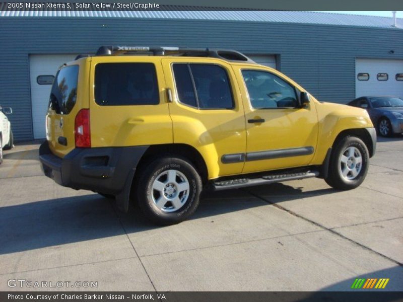Solar Yellow / Steel/Graphite 2005 Nissan Xterra S