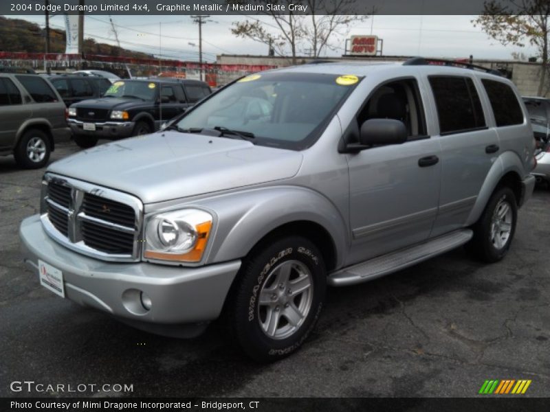 Graphite Metallic / Medium Slate Gray 2004 Dodge Durango Limited 4x4