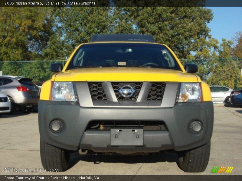 Solar Yellow / Steel/Graphite 2005 Nissan Xterra S