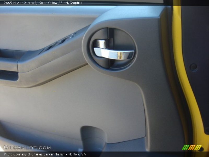 Solar Yellow / Steel/Graphite 2005 Nissan Xterra S
