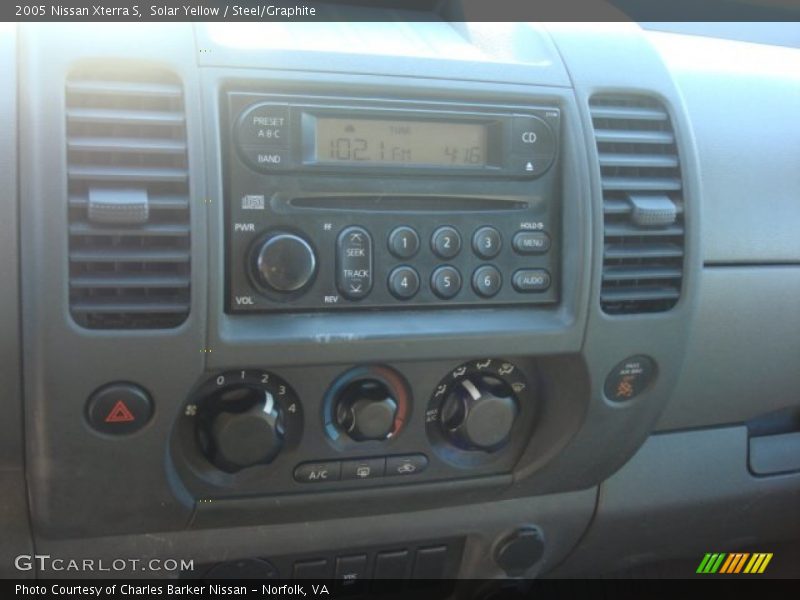 Solar Yellow / Steel/Graphite 2005 Nissan Xterra S