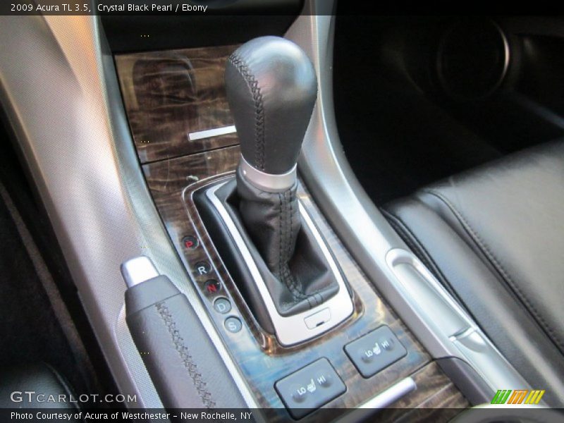 Crystal Black Pearl / Ebony 2009 Acura TL 3.5