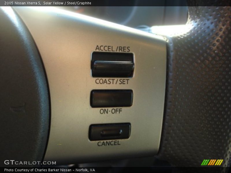 Solar Yellow / Steel/Graphite 2005 Nissan Xterra S