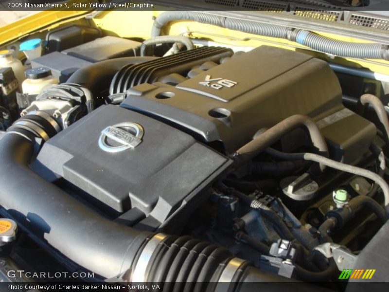 Solar Yellow / Steel/Graphite 2005 Nissan Xterra S