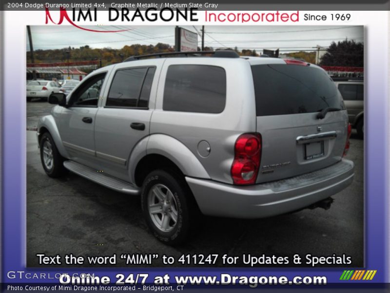 Graphite Metallic / Medium Slate Gray 2004 Dodge Durango Limited 4x4