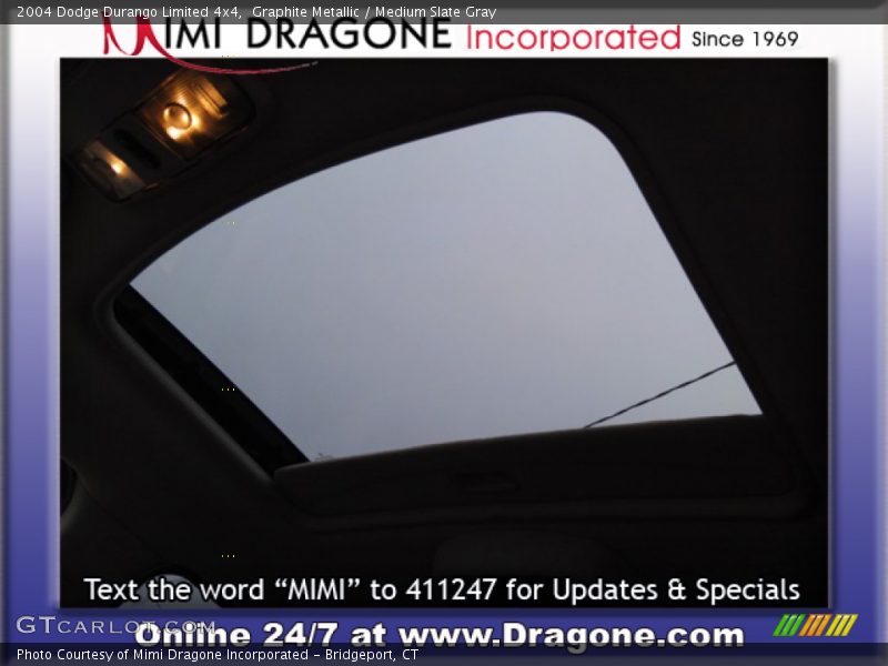 Graphite Metallic / Medium Slate Gray 2004 Dodge Durango Limited 4x4
