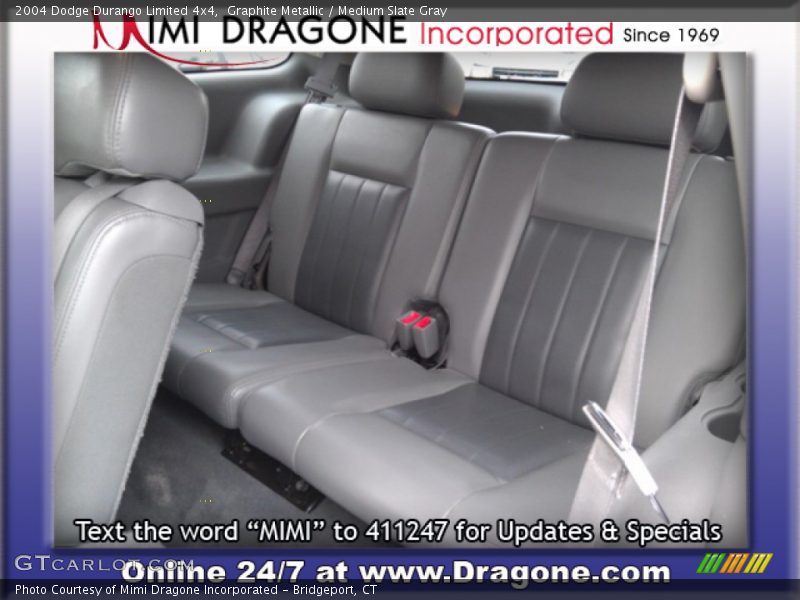 Graphite Metallic / Medium Slate Gray 2004 Dodge Durango Limited 4x4