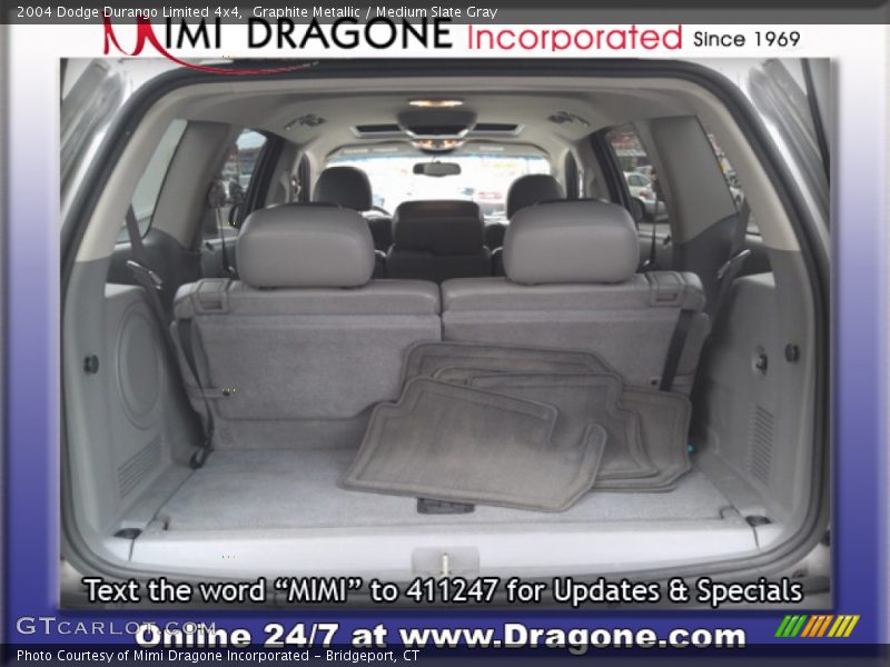 Graphite Metallic / Medium Slate Gray 2004 Dodge Durango Limited 4x4