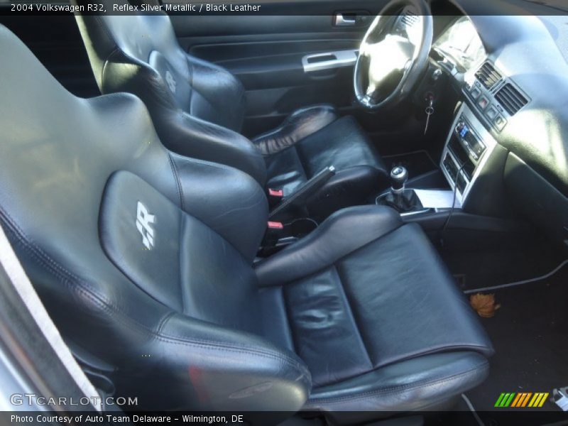  2004 R32  Black Leather Interior