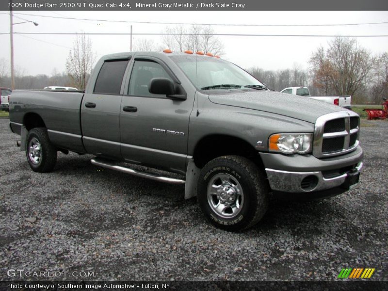 Mineral Gray Metallic / Dark Slate Gray 2005 Dodge Ram 2500 SLT Quad Cab 4x4