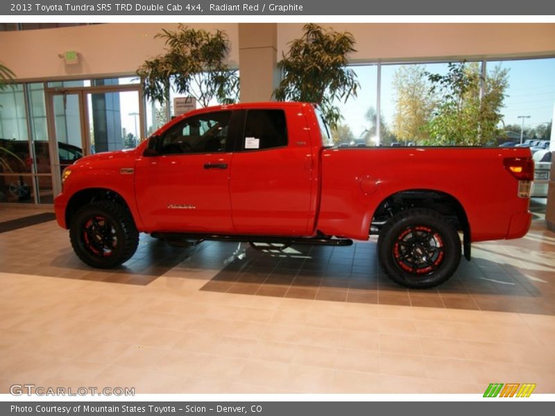 Radiant Red / Graphite 2013 Toyota Tundra SR5 TRD Double Cab 4x4