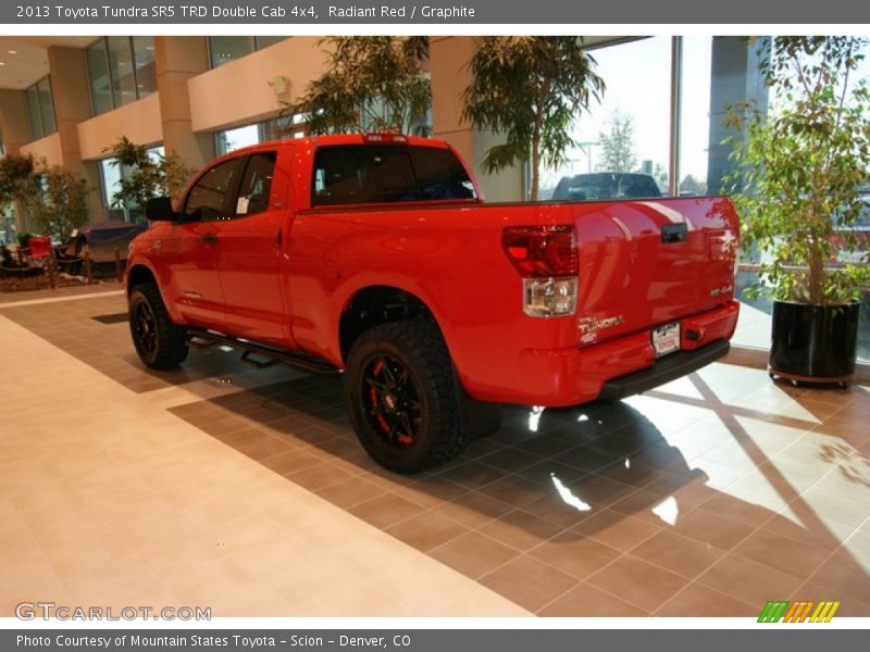 Radiant Red / Graphite 2013 Toyota Tundra SR5 TRD Double Cab 4x4