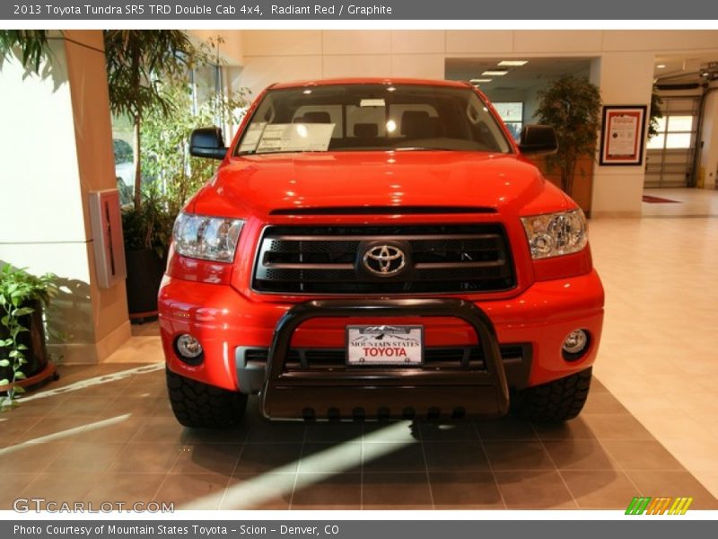 Radiant Red / Graphite 2013 Toyota Tundra SR5 TRD Double Cab 4x4
