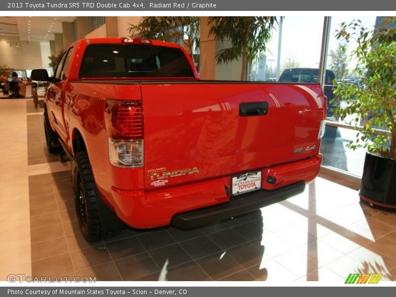 Radiant Red / Graphite 2013 Toyota Tundra SR5 TRD Double Cab 4x4