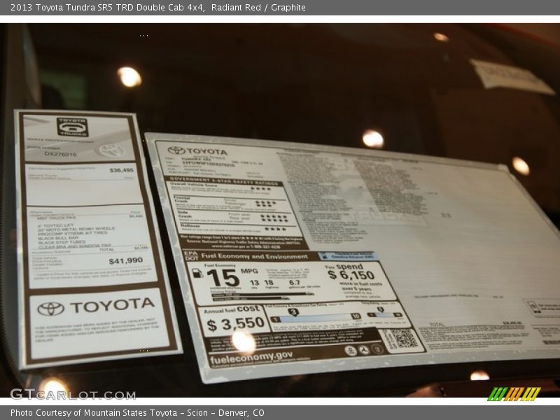 Special Package - 2013 Toyota Tundra SR5 TRD Double Cab 4x4