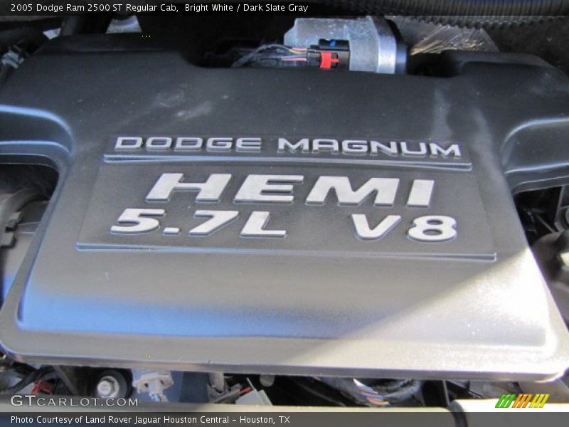 Bright White / Dark Slate Gray 2005 Dodge Ram 2500 ST Regular Cab