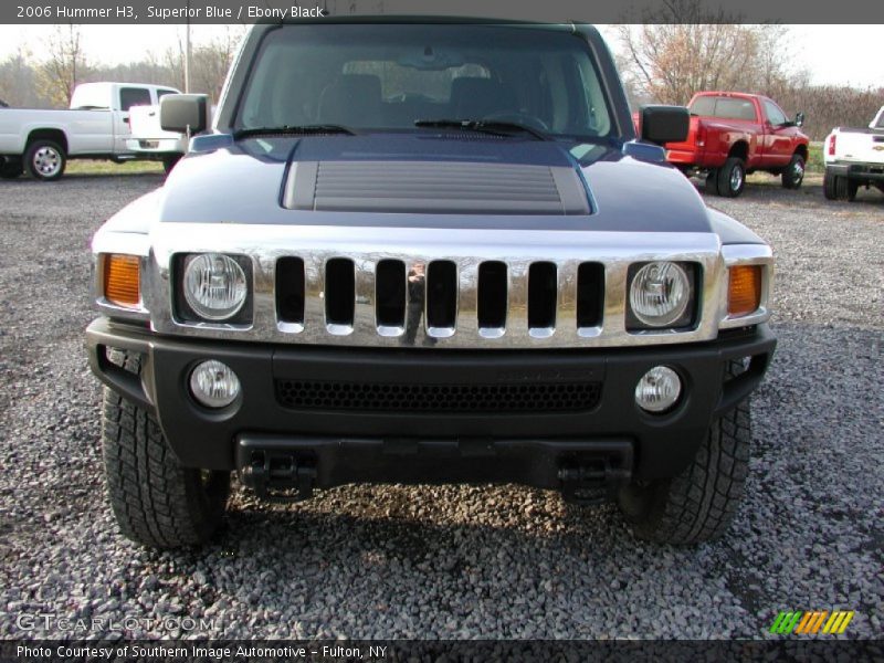 Superior Blue / Ebony Black 2006 Hummer H3