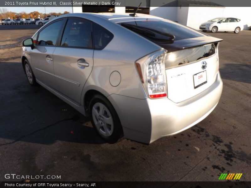 Classic Silver Metallic / Dark Gray 2011 Toyota Prius Hybrid III