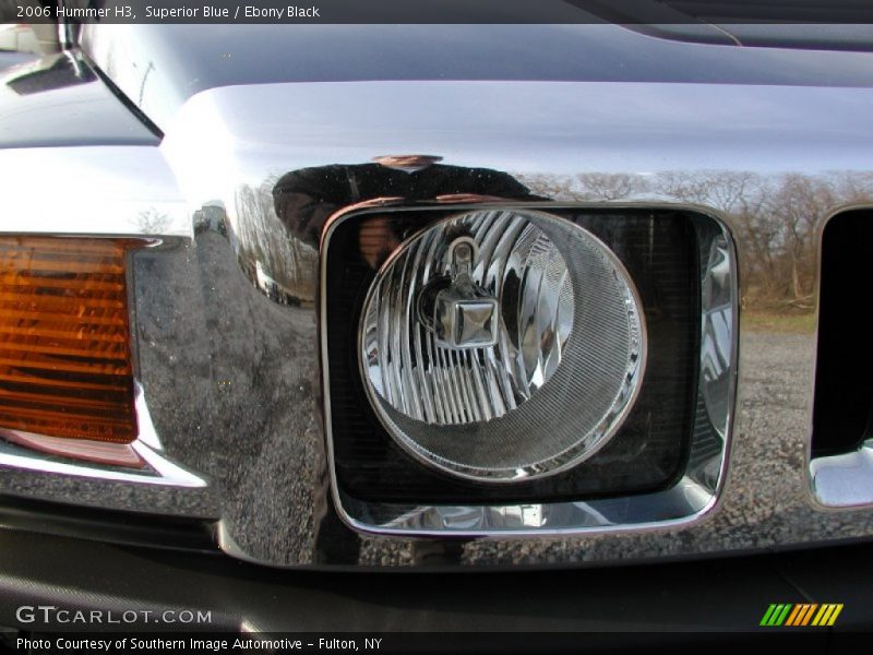 Superior Blue / Ebony Black 2006 Hummer H3