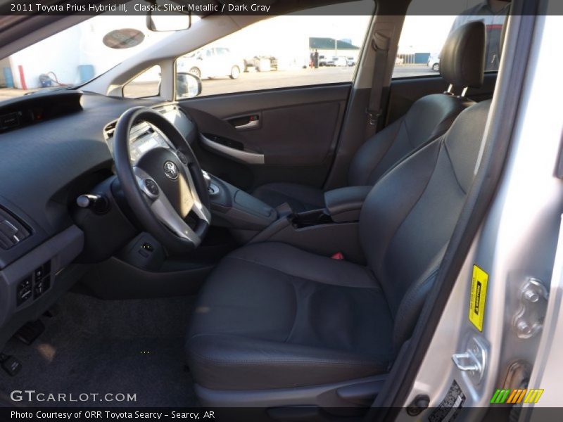 Classic Silver Metallic / Dark Gray 2011 Toyota Prius Hybrid III