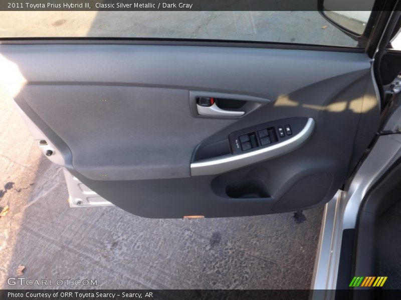Classic Silver Metallic / Dark Gray 2011 Toyota Prius Hybrid III