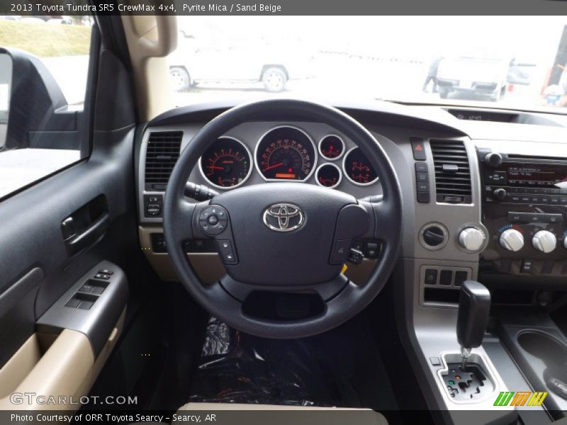Pyrite Mica / Sand Beige 2013 Toyota Tundra SR5 CrewMax 4x4