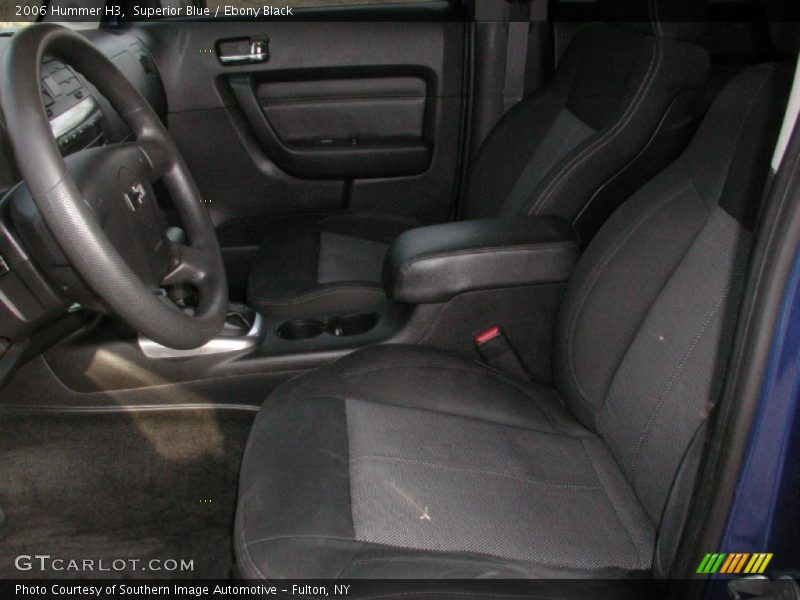 Superior Blue / Ebony Black 2006 Hummer H3