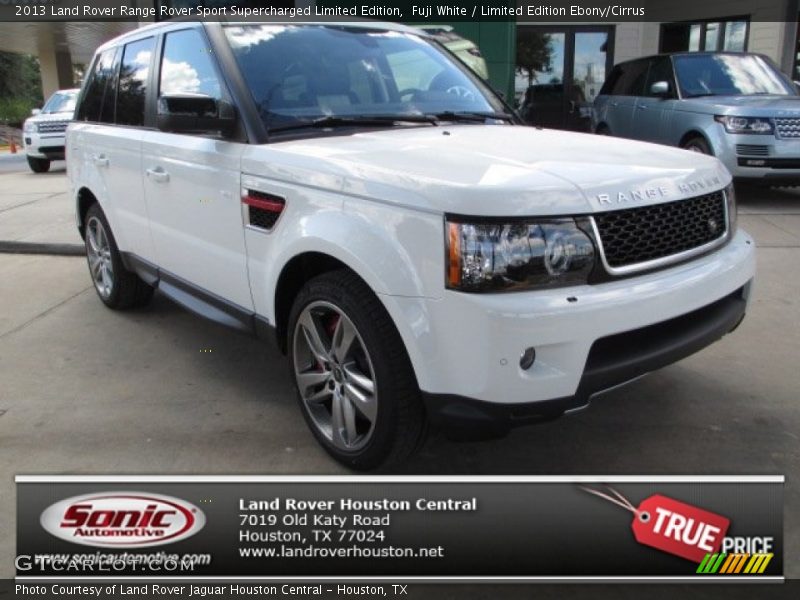 Fuji White / Limited Edition Ebony/Cirrus 2013 Land Rover Range Rover Sport Supercharged Limited Edition