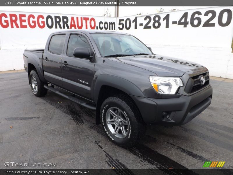 Magnetic Gray Metallic / Graphite 2013 Toyota Tacoma TSS Double Cab 4x4