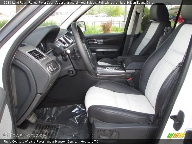  2013 Range Rover Sport Supercharged Limited Edition Limited Edition Ebony/Cirrus Interior