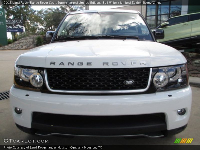 Fuji White / Limited Edition Ebony/Cirrus 2013 Land Rover Range Rover Sport Supercharged Limited Edition