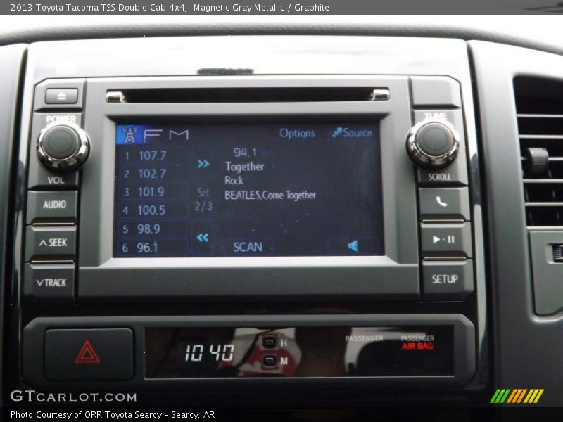Magnetic Gray Metallic / Graphite 2013 Toyota Tacoma TSS Double Cab 4x4
