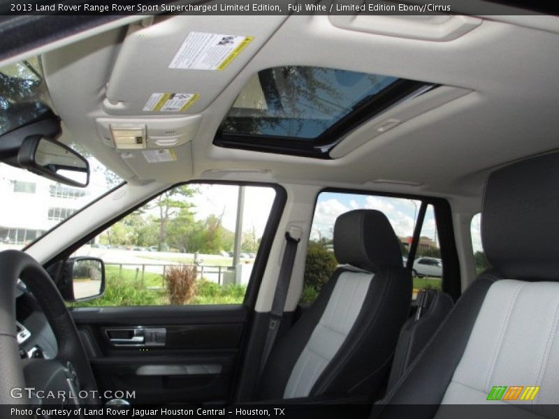  2013 Range Rover Sport Supercharged Limited Edition Limited Edition Ebony/Cirrus Interior