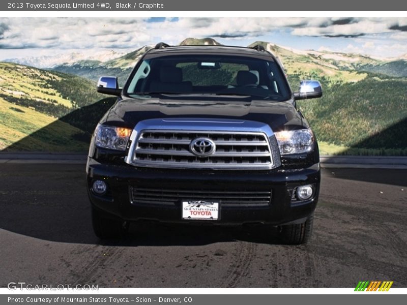 Black / Graphite 2013 Toyota Sequoia Limited 4WD