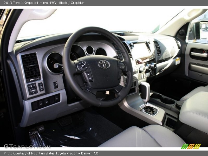 Black / Graphite 2013 Toyota Sequoia Limited 4WD