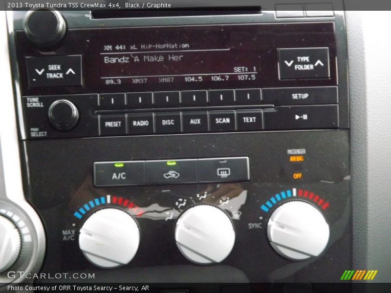 Black / Graphite 2013 Toyota Tundra TSS CrewMax 4x4