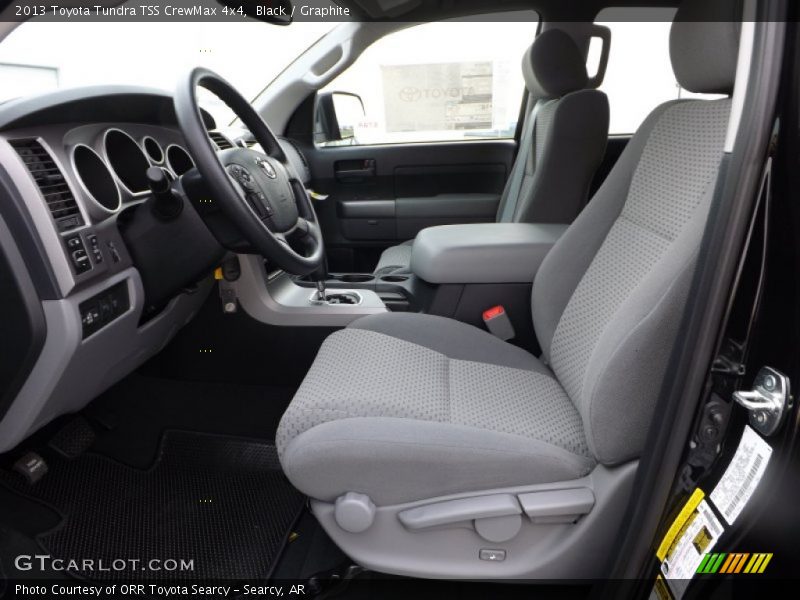  2013 Tundra TSS CrewMax 4x4 Graphite Interior
