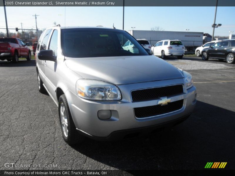Silverstone Metallic / Medium Gray 2005 Chevrolet Uplander LS